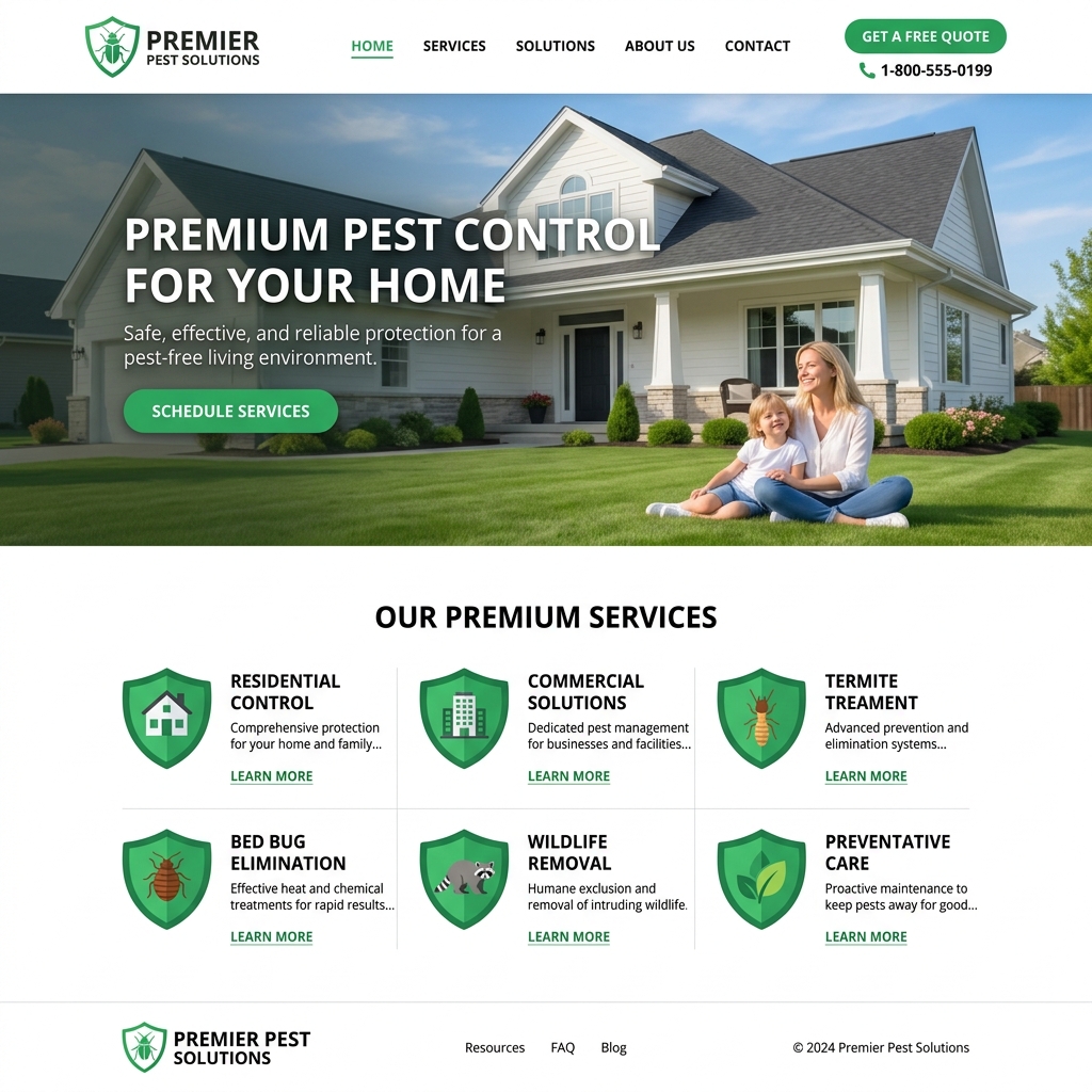 Pest Control Website